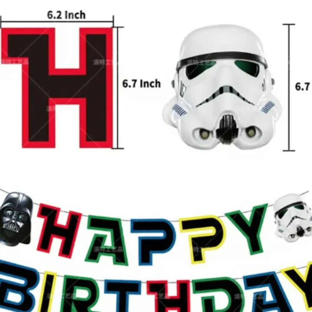 STARS Wars Birthday Party SET